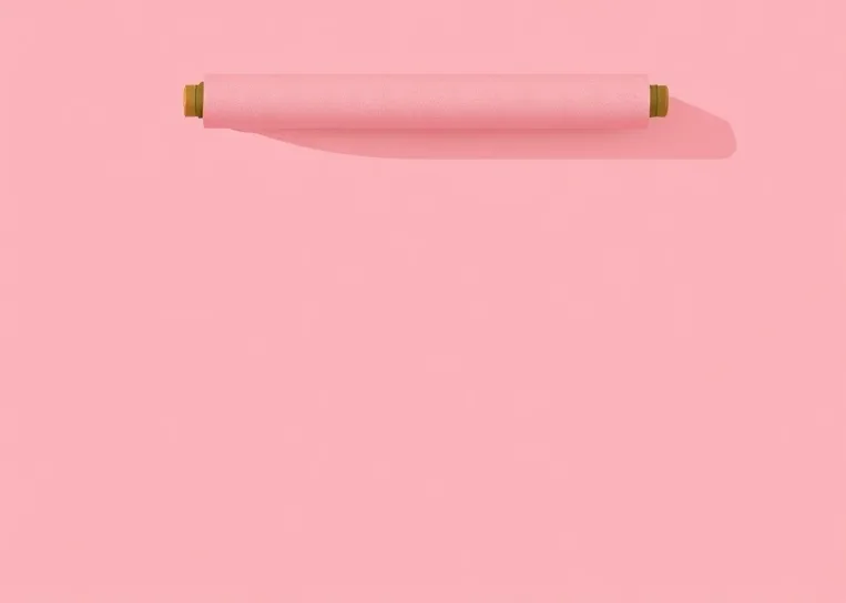 Pose de papier peint, rouleau et brosse à maroufler